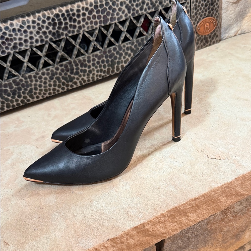 Ted Baker Sleek Black Heels